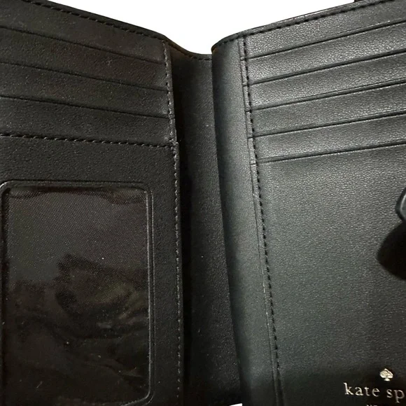 Kate Spade Black Quilted Wallet - Picture 4 of 6